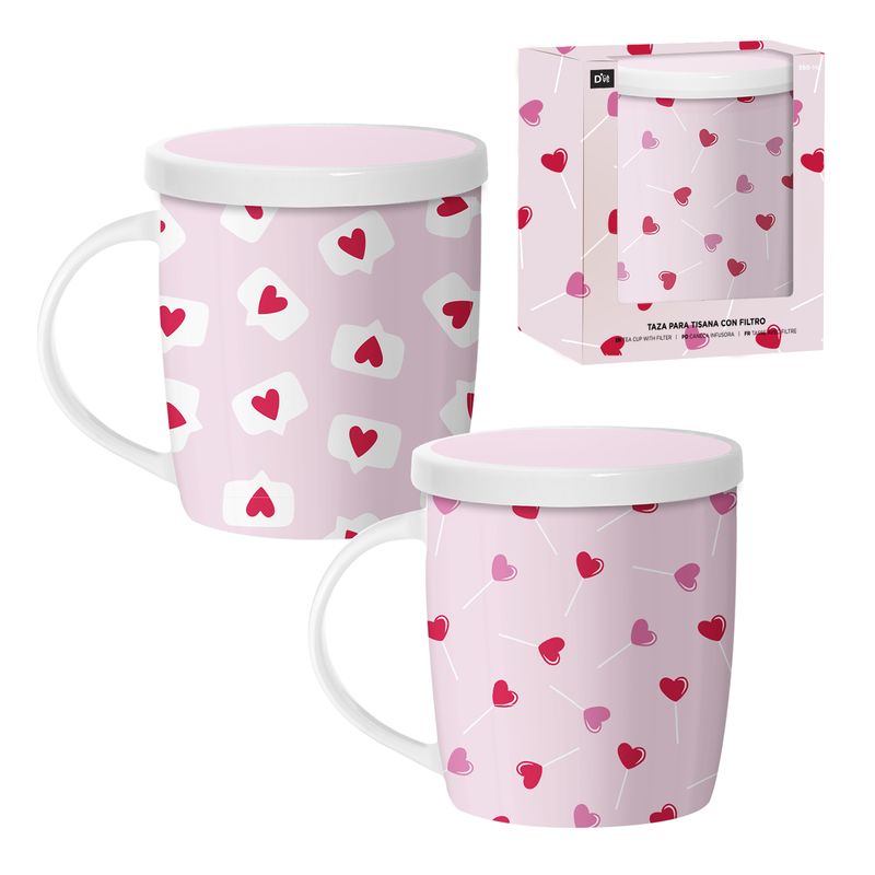 TISANA 350ML CON FILTRO AMOR