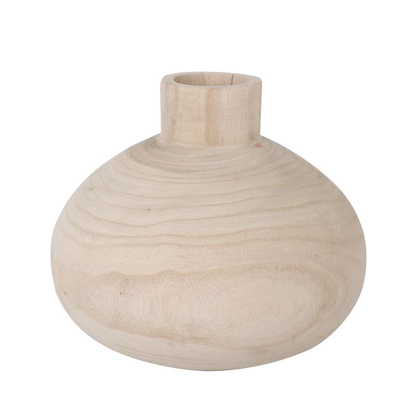 JARRON MADERA NATURAL