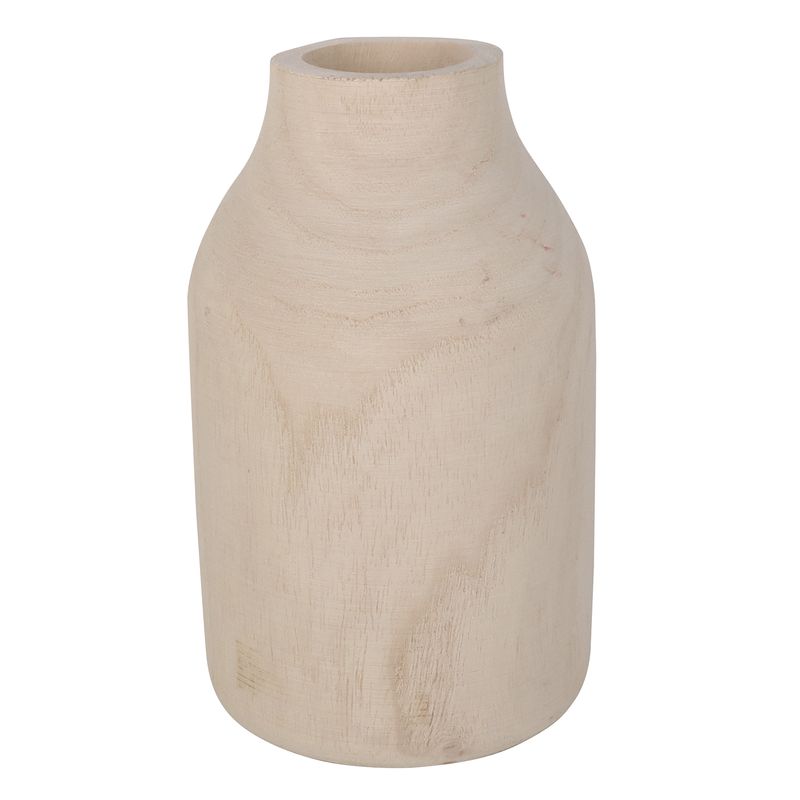 JARRON MADERA NATURAL 1.6X11.6X19CM