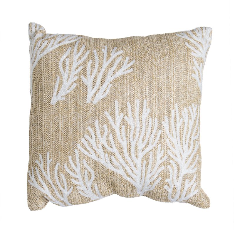 COJIN 40X40CM NATURAL CORALES