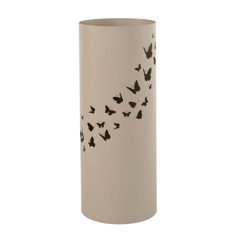 PARAGÃ Â ERO METAL MARIPOSAS NATURAL 19.5x19.5x49