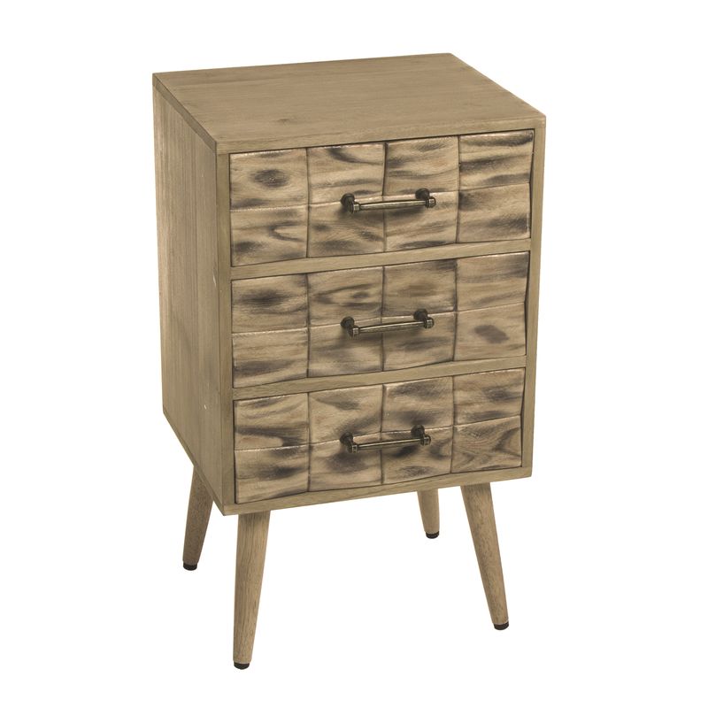 MESITA 3 CAJONES 42X34.5X72.5CM