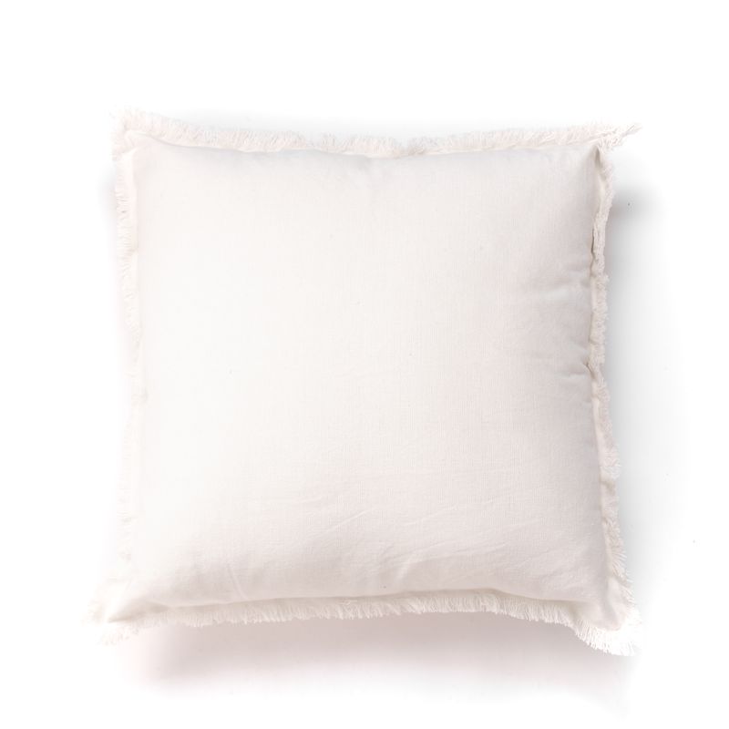 COJIN 60X60CM ALG FLECOS CRUDO
