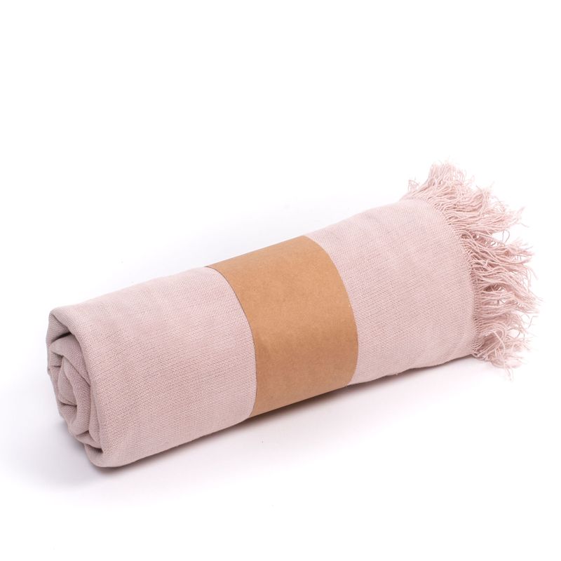 CUBRECAMA 180X240CM ALG FLECOS ROSA