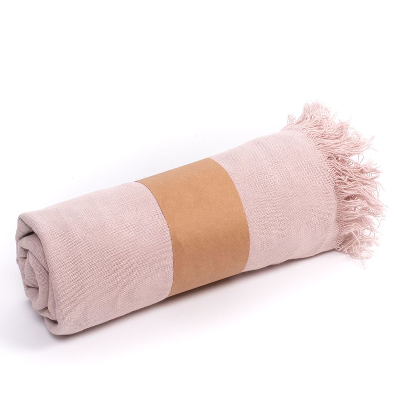 CUBRECAMA 240X260CM ALG FLECOS ROSA