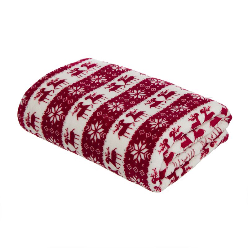 MANTA POLAR DOBLE FAZ ESTAMPADA 130X170CM