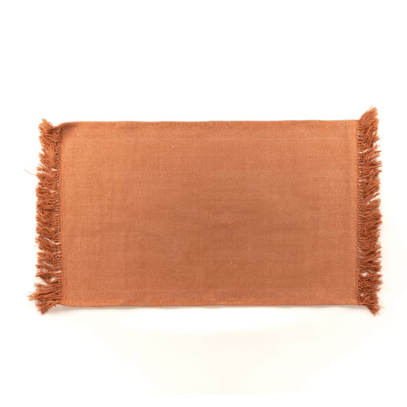 ALFOMBRA 60X90CM TERRACOTA