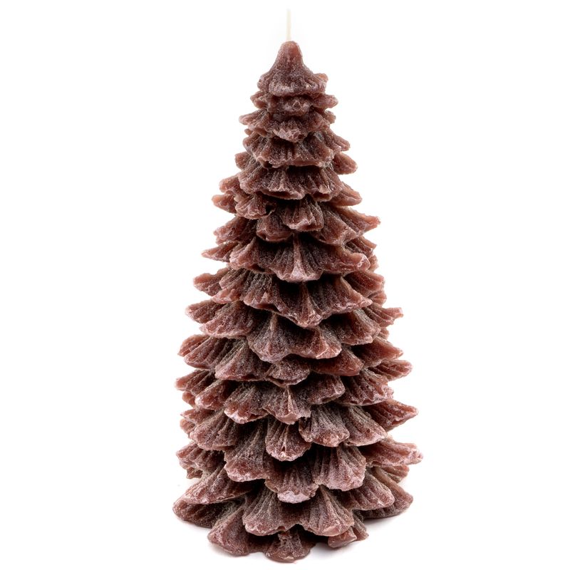 VELA FORMA ARBOL NEVADO L