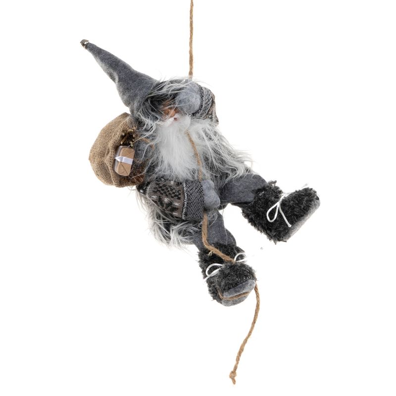 PAPA NOEL COLGANTE NORDIC 18 x 9 x 29cm