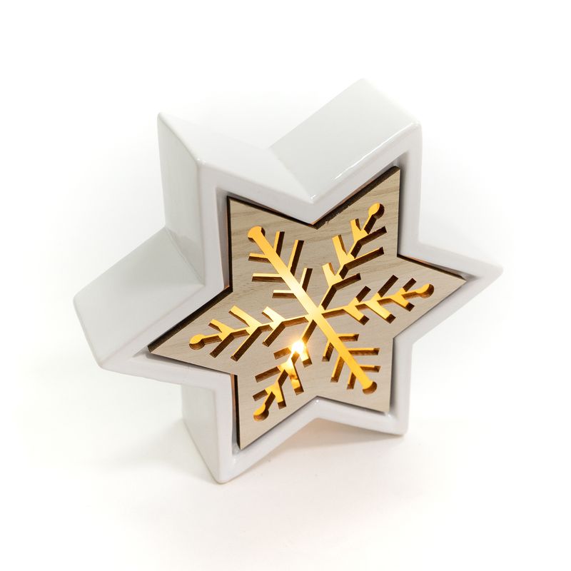 ESTRELLA COPO DE NIEVE LED M