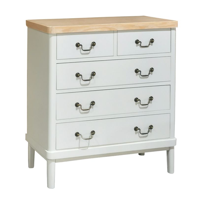 COMODA 4 CAJONES IVORY 80X35X90CM