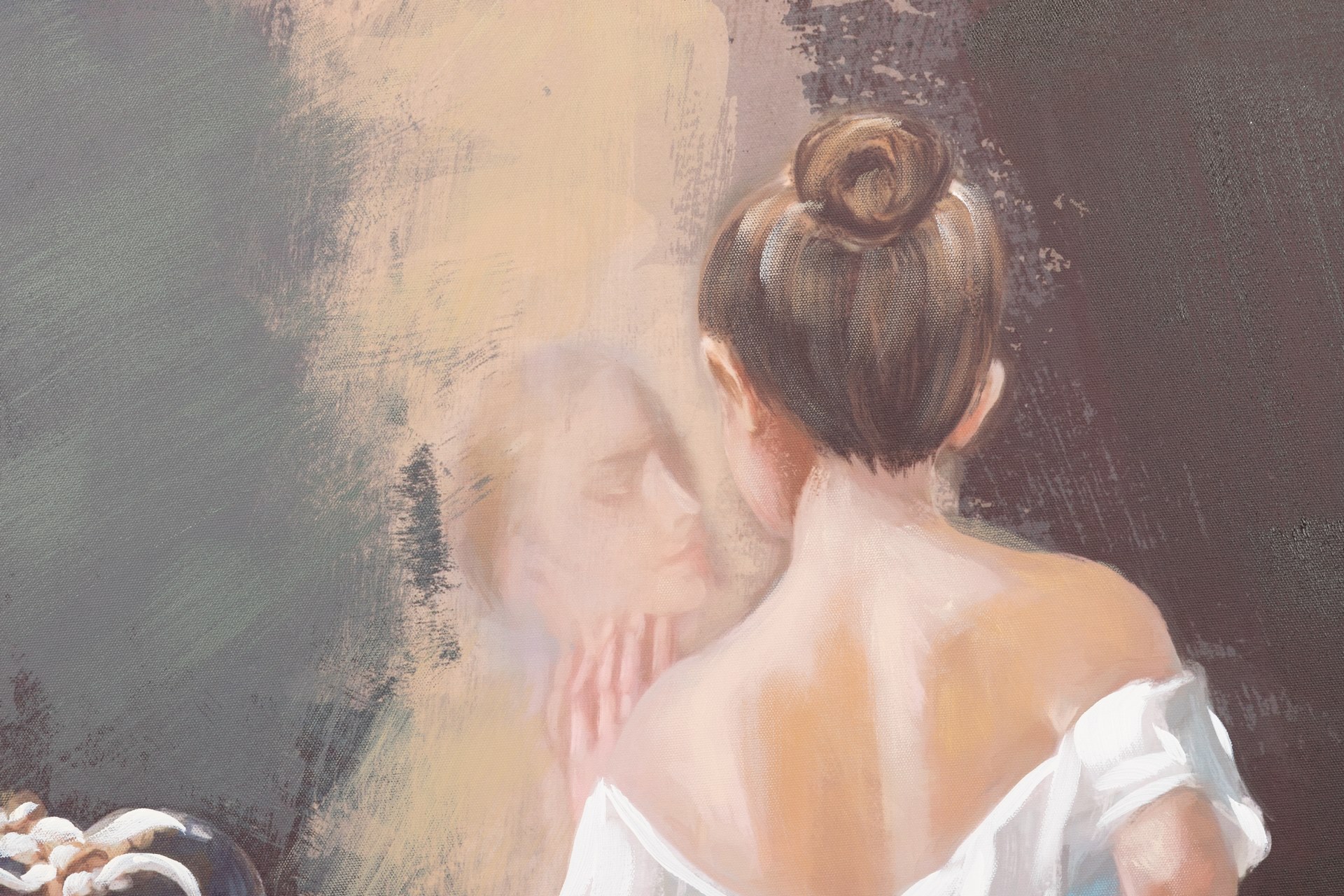 CUADRO BAILARINA CON MARCO 80X3.5X120CM 2