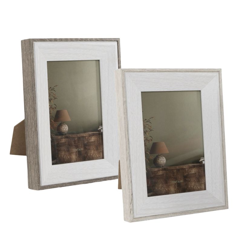 PORTAFOTOS 10X15 FILO MADERA OSCURO