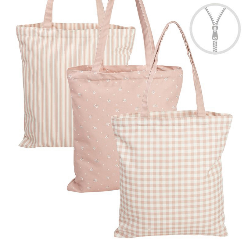 BOLSA CON CREMALLERA BRIDGET ROSA MAQUILLAJE  36x0