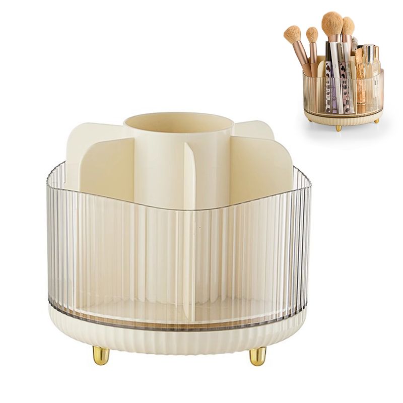 ORGANIZADOR COSMETICOS GIRATORIO 15X15X13CM