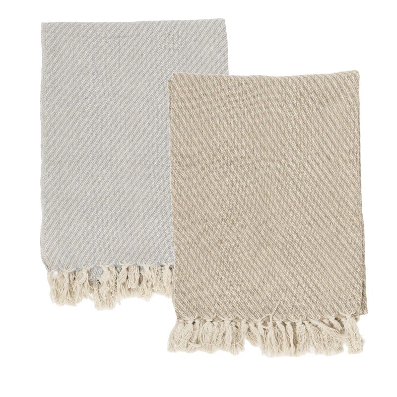 PLAID ALGODON 130X170CM BEIGE