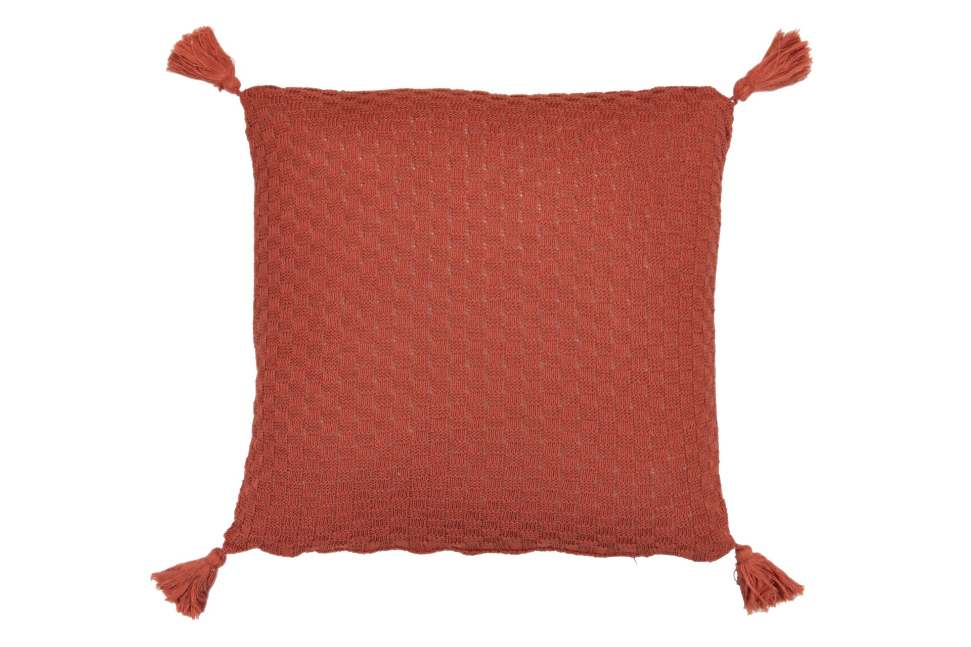 COJIN BORLONES TEJA 50X15X50CM