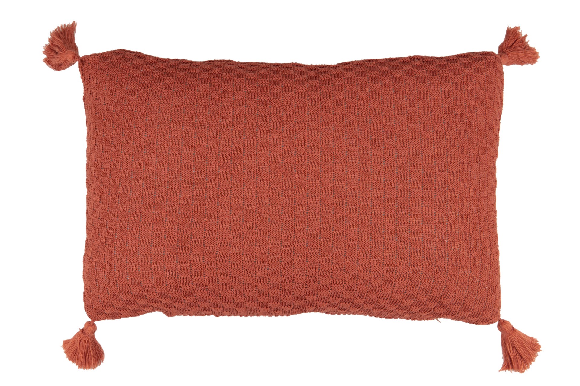 COJIN BORLONES TEJA 60X15X40CM