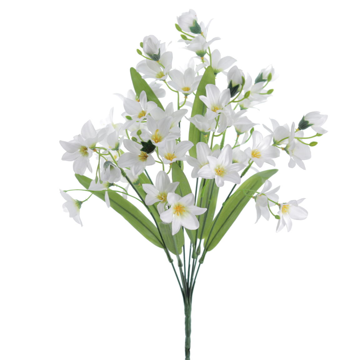 RAMO FLORECILLAS 47CM CREMA