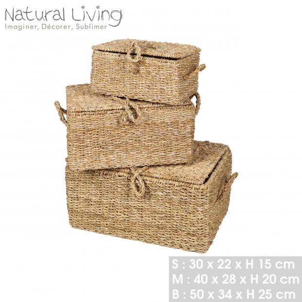 CESTA ALGA MARINE 50X34X25CM