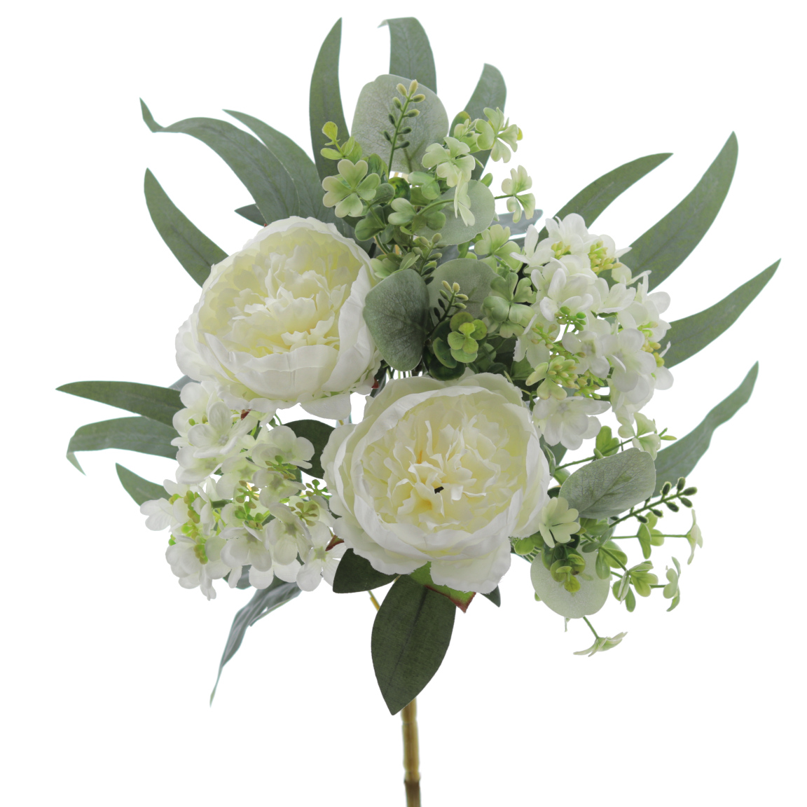 PALMA PEONIAS HORTENSIAS x 7 CREMA