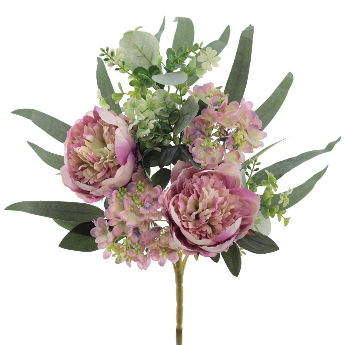 PALMA PEONIAS HORTENSIAS x 7 MALVA