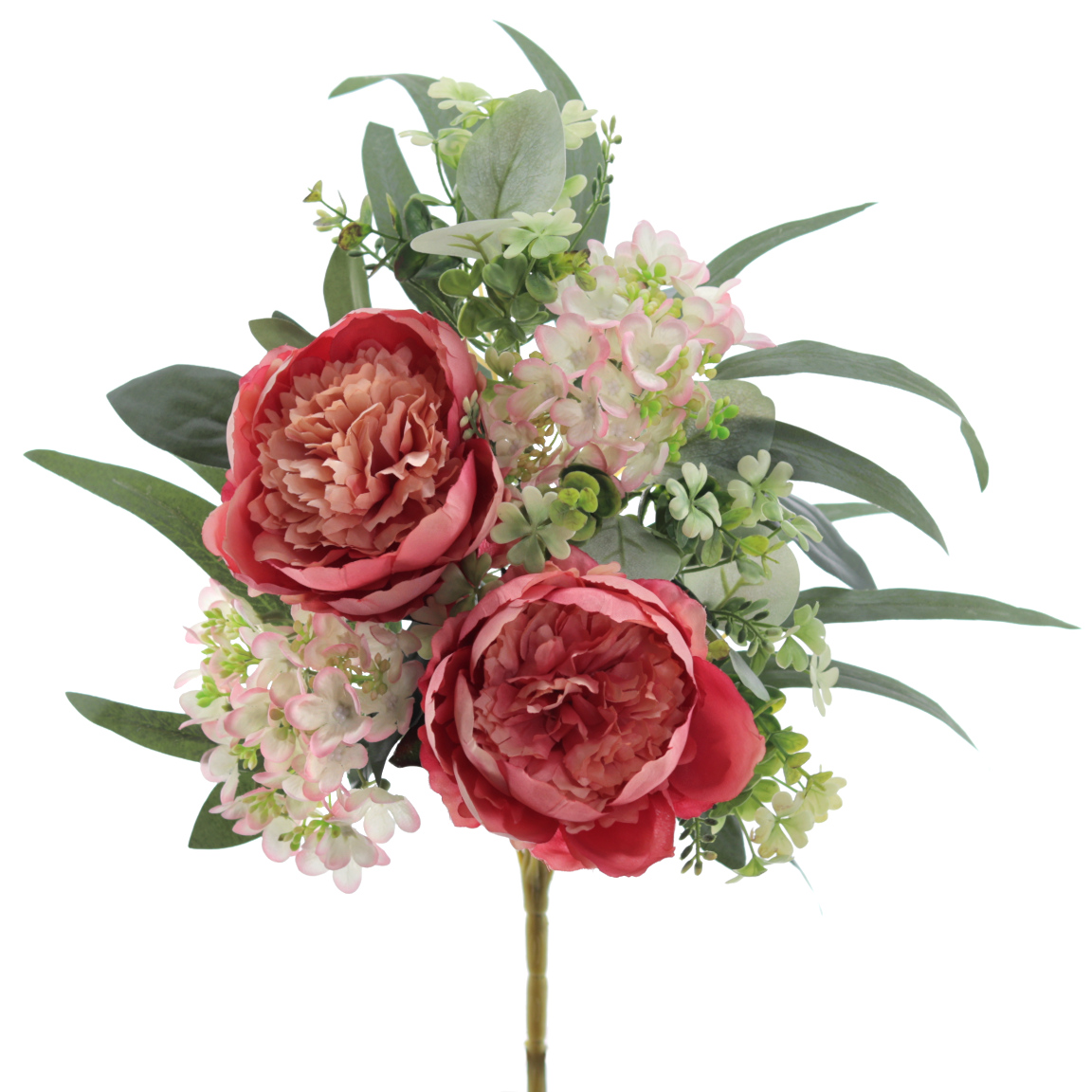 PALMA PEONIAS HORTENSIAS x 7 CORAL