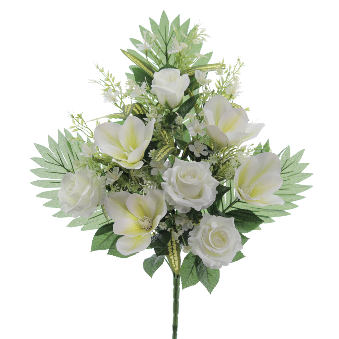 PALMA MAGNOLIA ROSAS X17 CREMA
