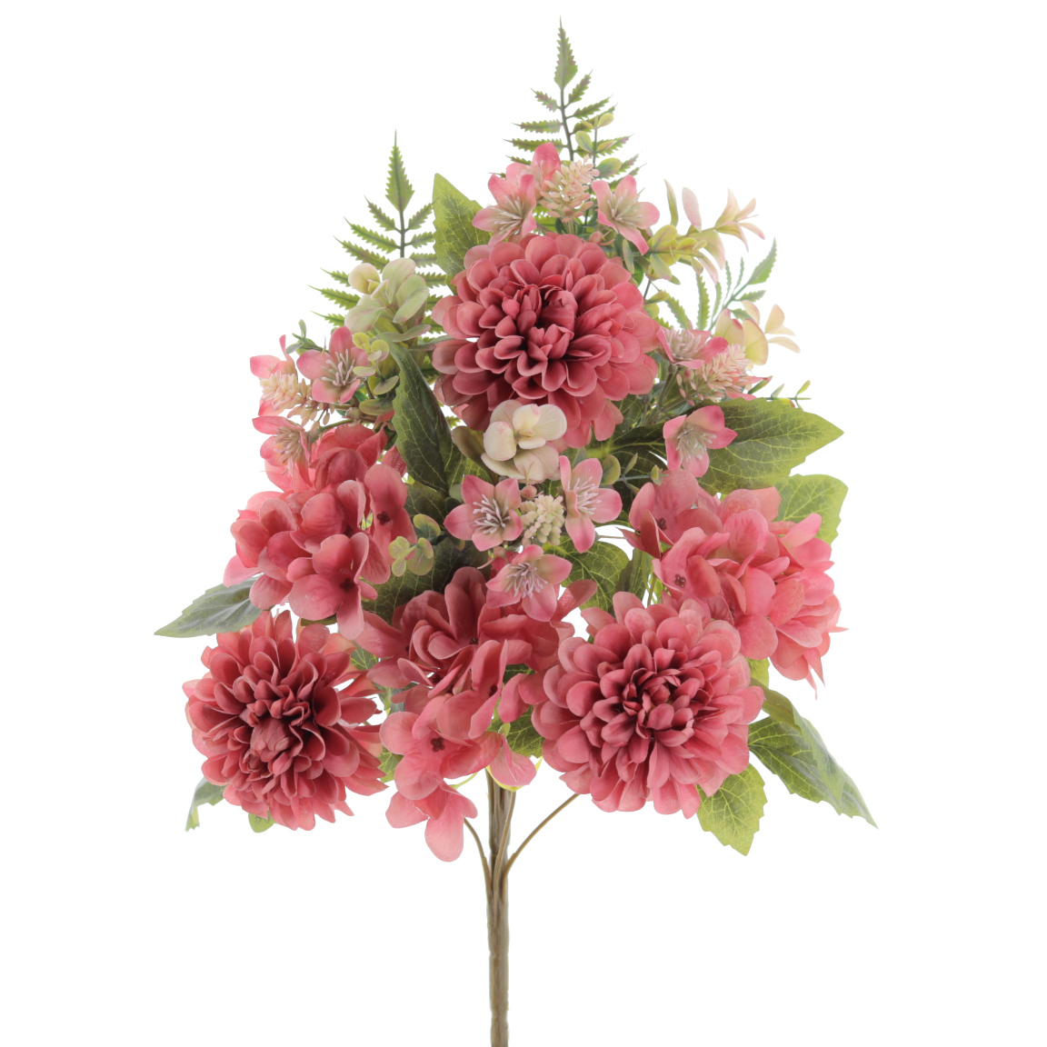 PALMA ZINNIAS HORTENSIAS 56CM FUCSIA