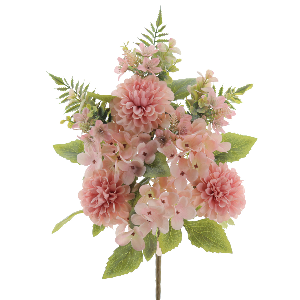 PALMA ZINNIAS HORTENSIAS 56CM SALMON
