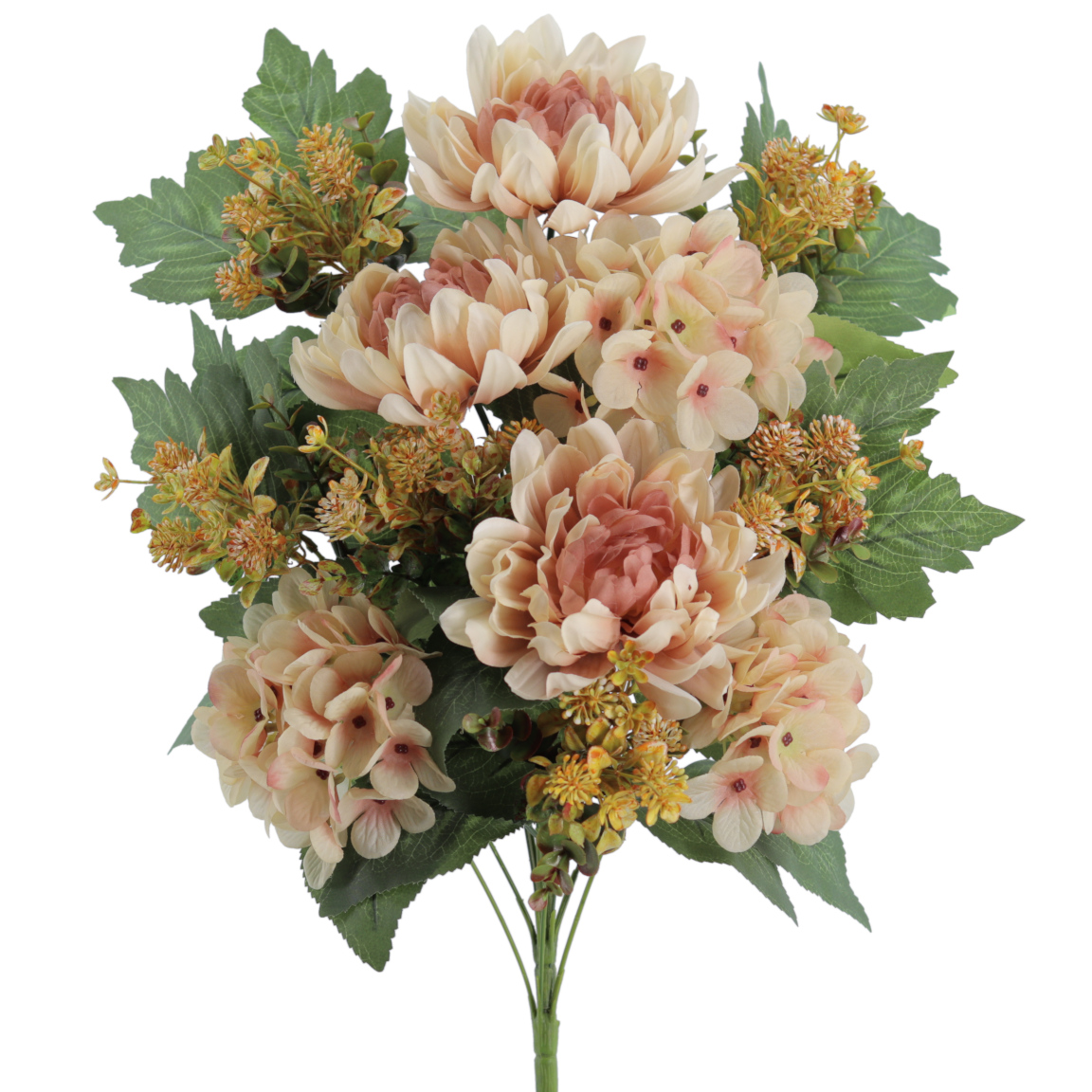 PALMA HYDRANGEA MUM 56CM BEIGE