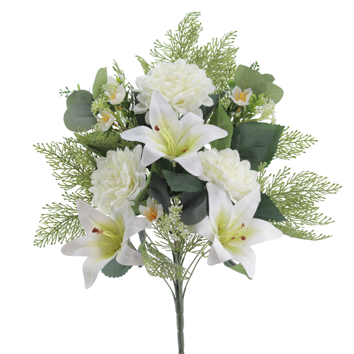 PALMA DAHLIAS LYLY 48CM CREMA