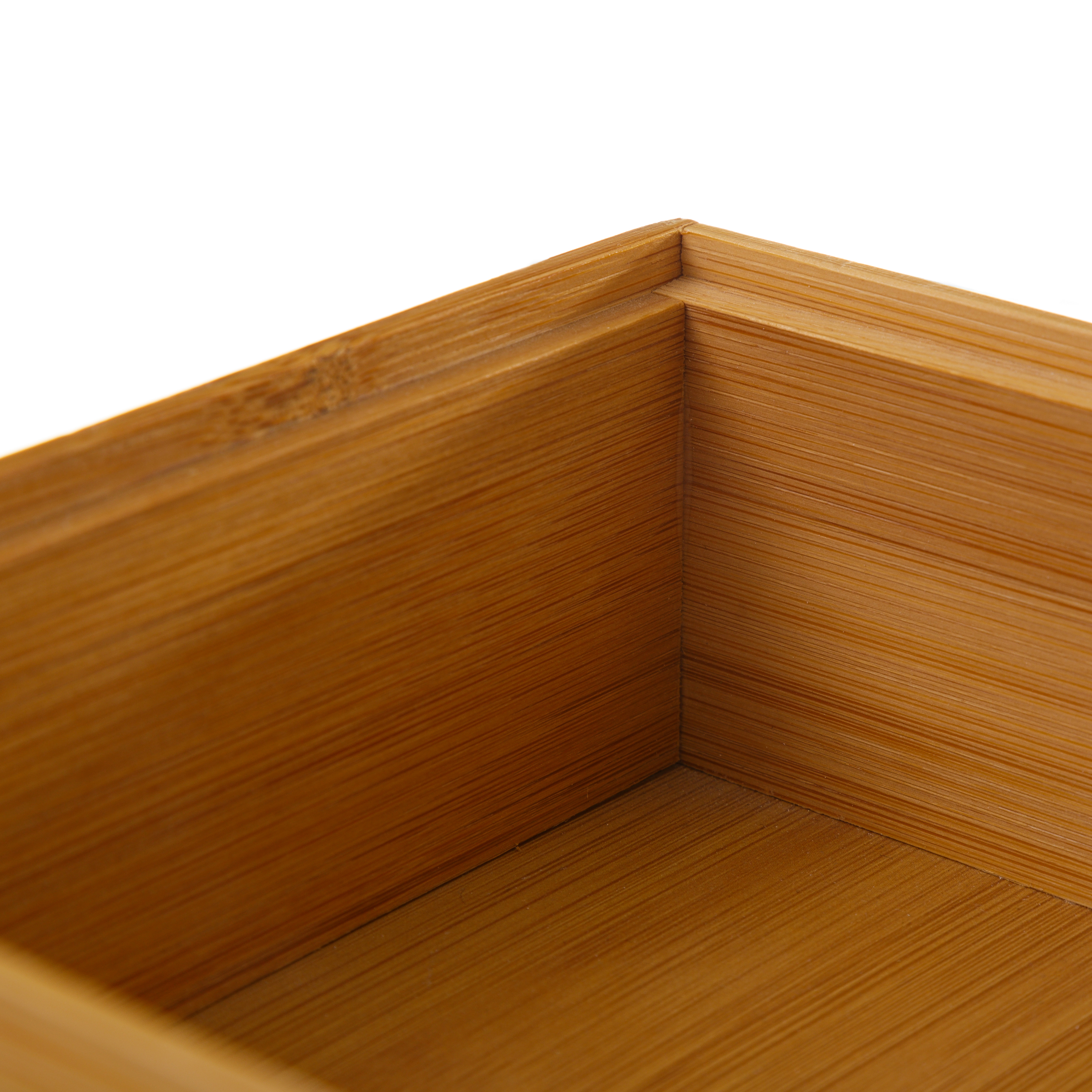 ORGANIZADOR CUADRADO BAMBÚ 15 X 15 X 6,50 CM 2