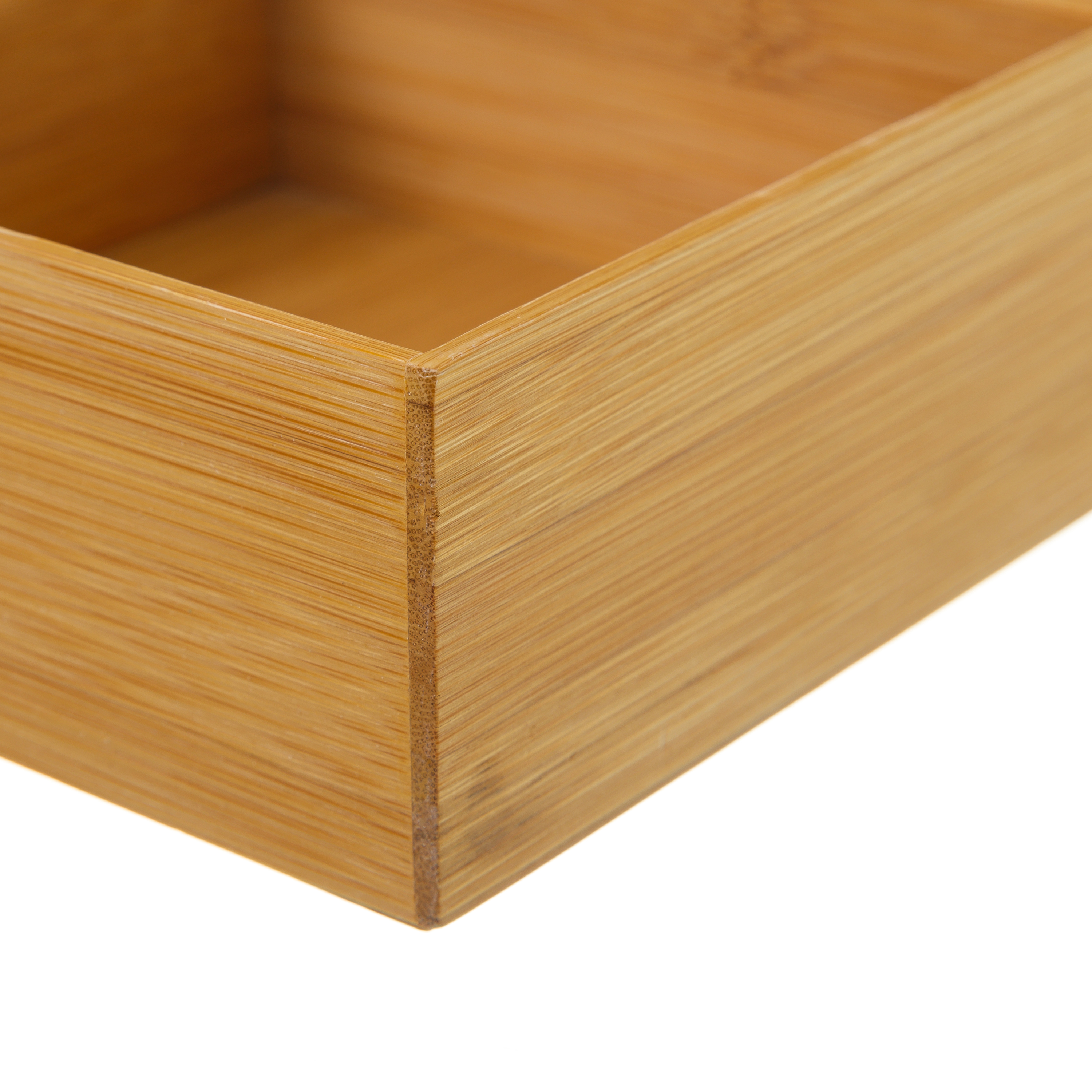 ORGANIZADOR CUADRADO BAMBÚ 15 X 15 X 6,50 CM 3