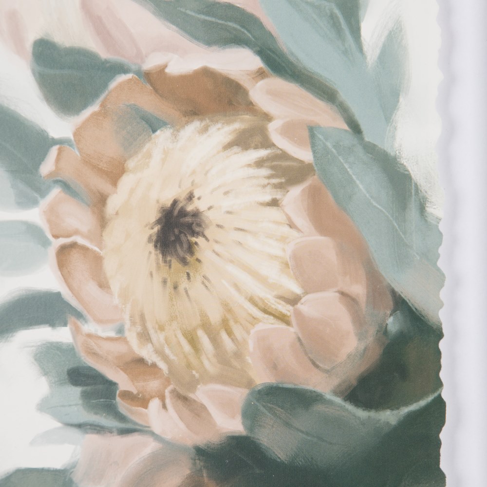 CUADRO IMPRESIÓN FLOR IZQ PS/CRISTAL 30,00 X 2,50 6