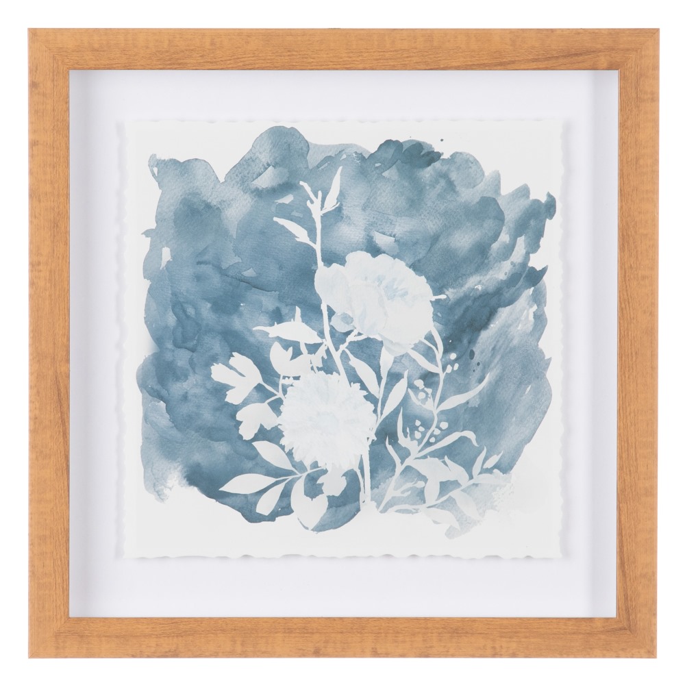 CUADRO IMPRESIÃ Â N FLORES  PS/CRISTAL 30 X 2,50 X  3