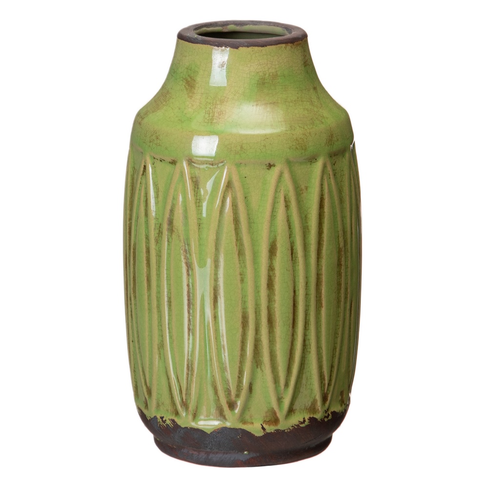 JARRÃ Â N PISTACHO CERÃ Â MICA DECORACIÃ Â N 12,50 X