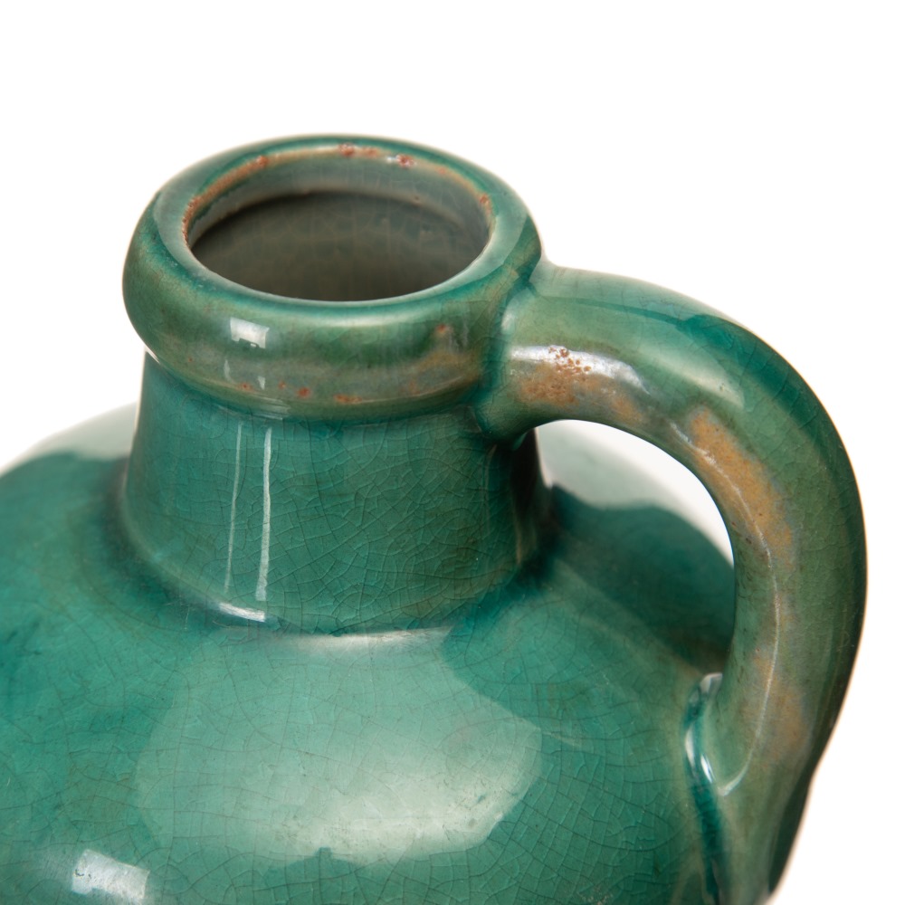 JARRÃ Â N AZUL INTENSO CERÃ Â MICA DECORACIÃ Â N 12  3