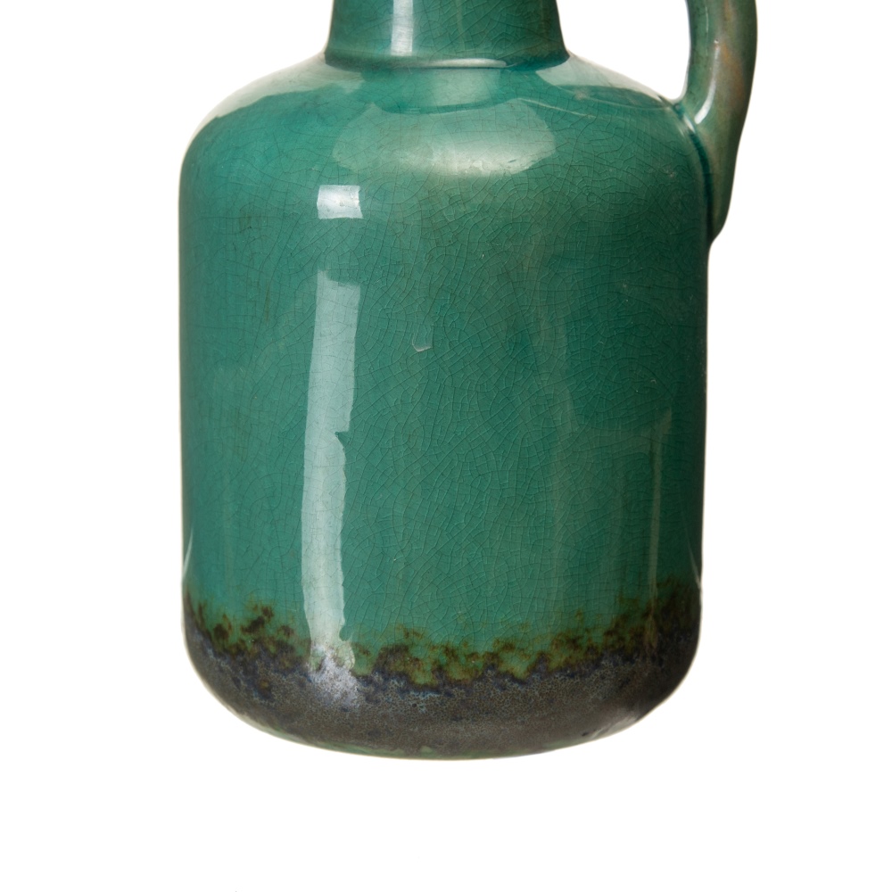 JARRÃ Â N AZUL INTENSO CERÃ Â MICA DECORACIÃ Â N 12  4