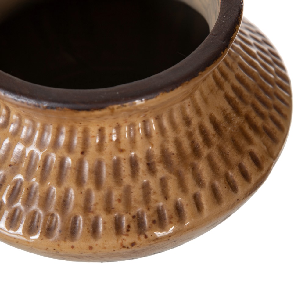JARRÃ Â N MARRÃ Â N CERÃ Â MICA DECORACIÃ Â N 15 X 1 3
