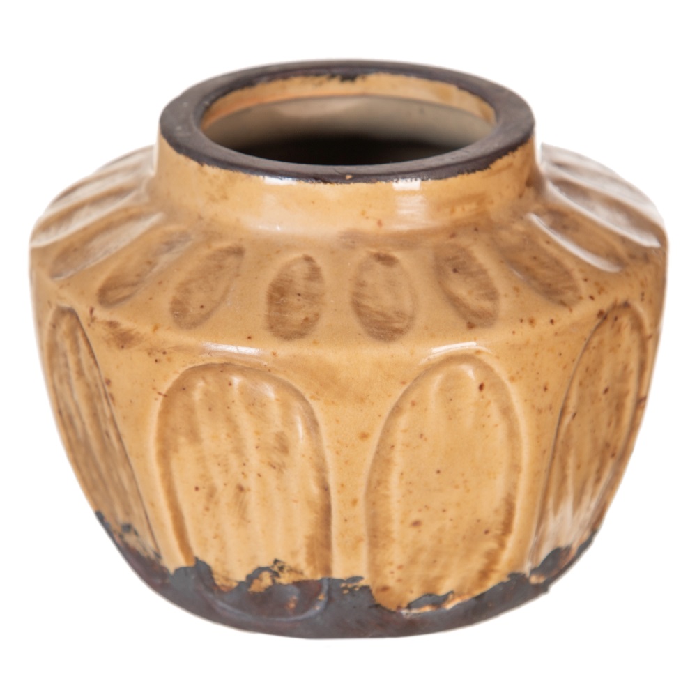 JARRÃ Â N MARRÃ Â N CERÃ Â MICA DECORACIÃ Â N 11,50 X