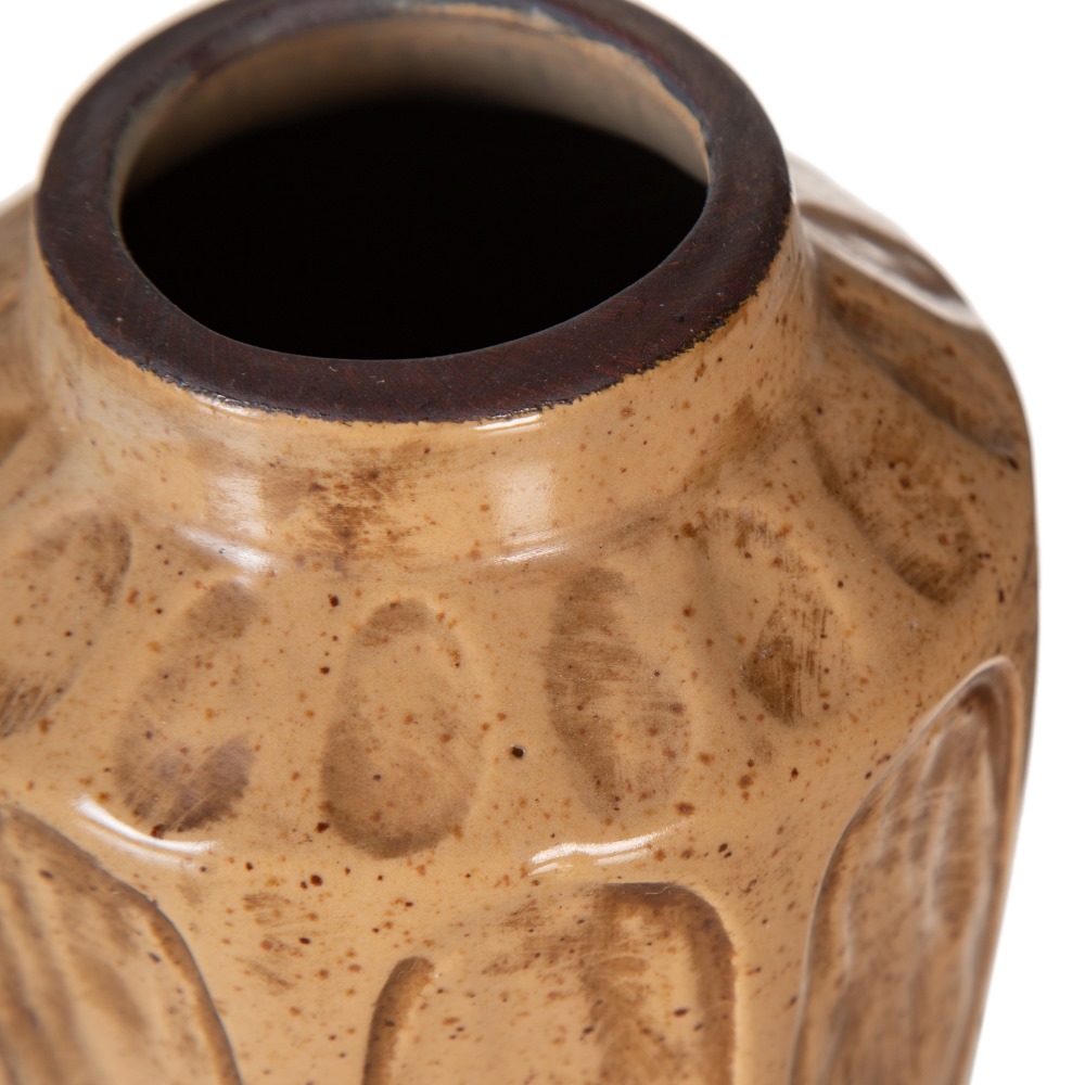 JARRÃ Â N MARRÃ Â N CERÃ Â MICA DECORACIÃ Â N 11,50 X 2