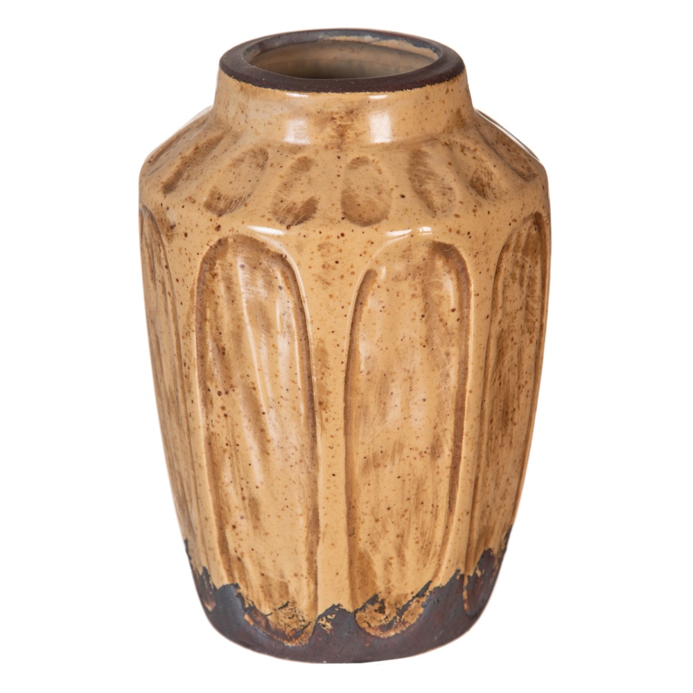 JARRÃ Â N MARRÃ Â N CERÃ Â MICA DECORACIÃ Â N 11,50 X