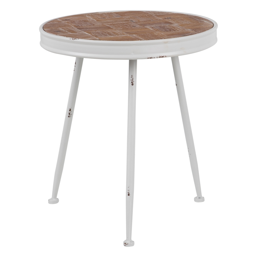 MESITA NATURAL-BLANCO METAL SALÃ Â N 50,00 X 50,00 2