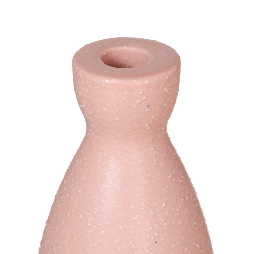 PORTAVELAS ROSA PALO CERÃ Â MICA DECORACIÃ Â N 9,50  4