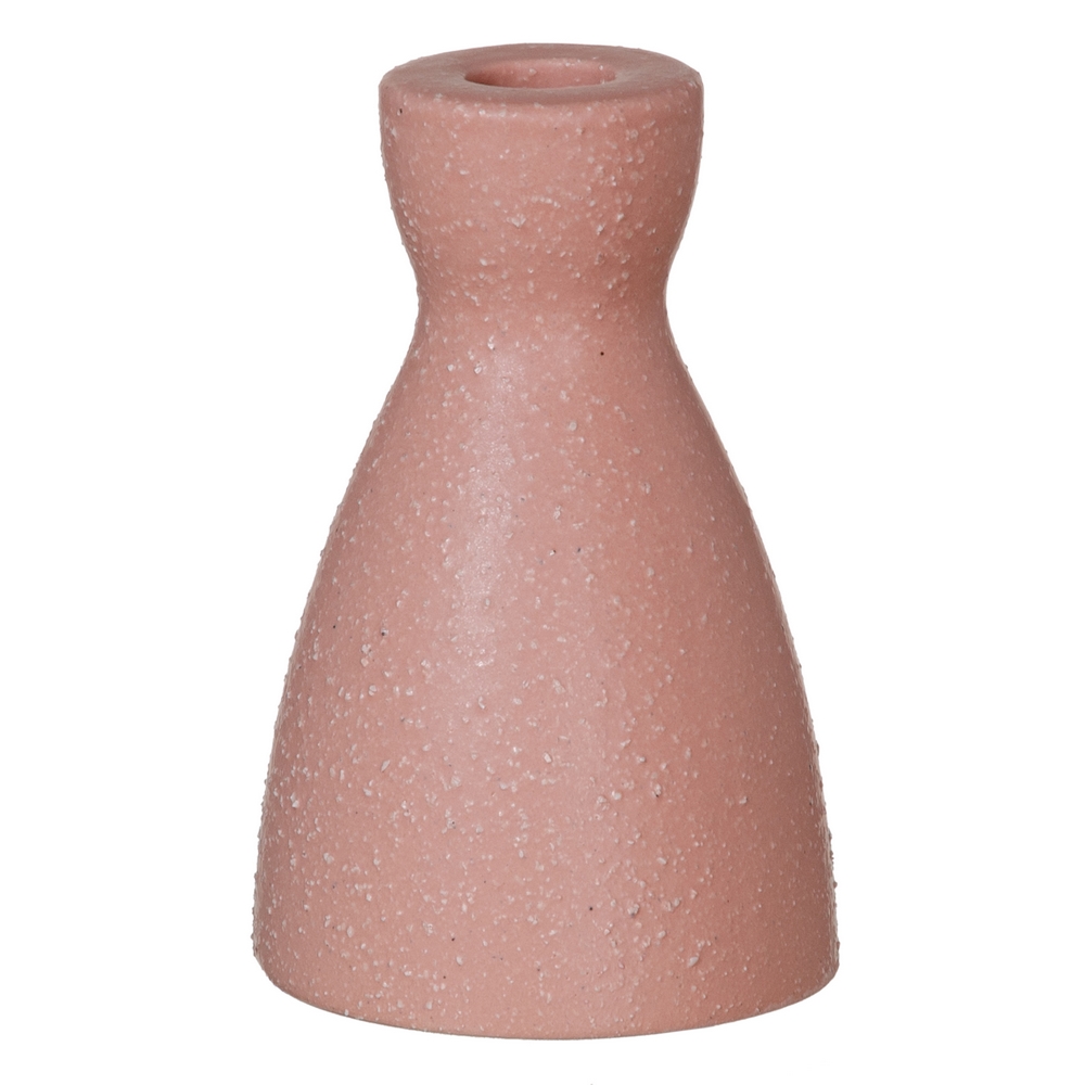 PORTAVELAS ROSA PALO CERÃ Â MICA DECORACIÃ Â N 9,50 