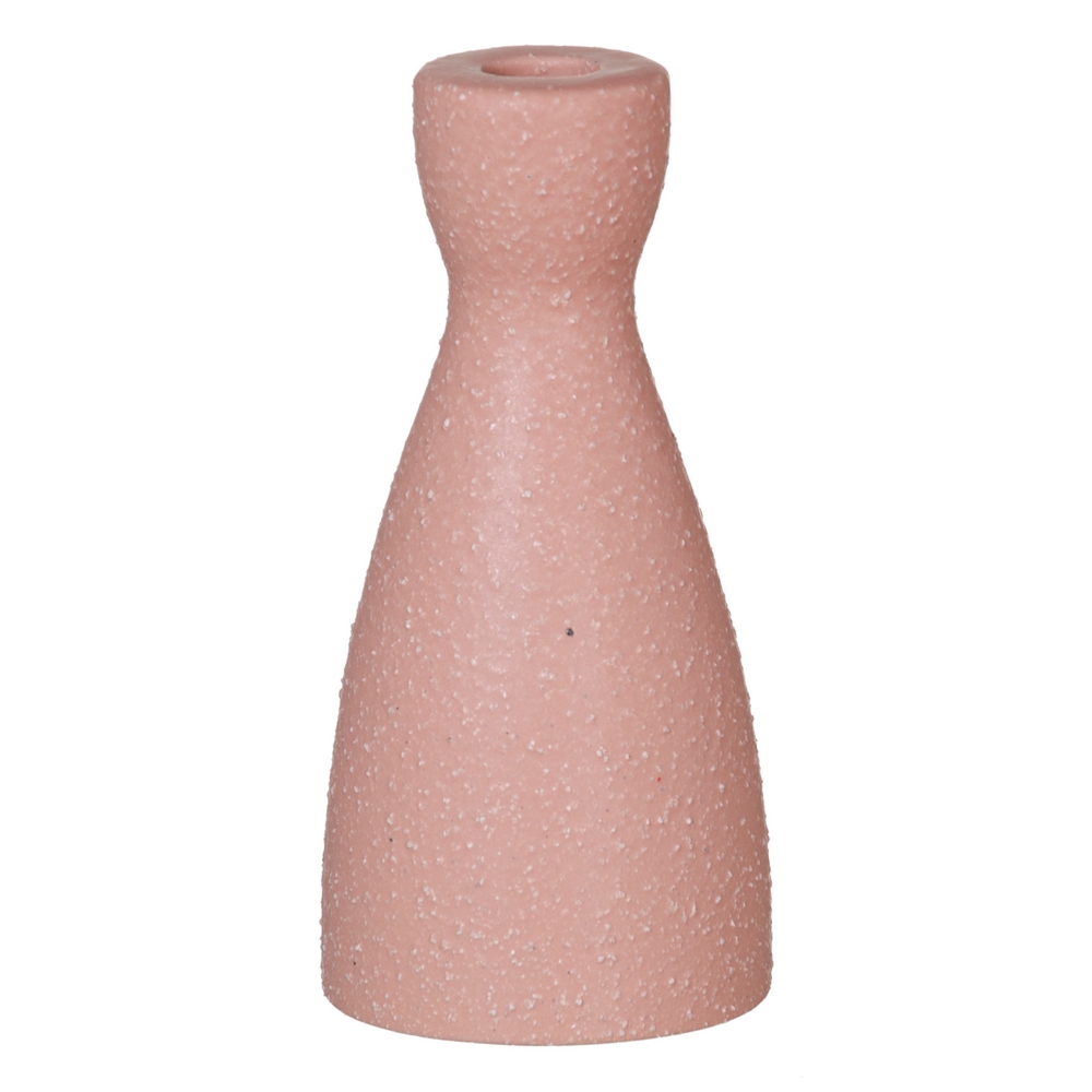 PORTAVELAS ROSA PALO CERÃ Â MICA DECORACIÃ Â N 9,50 