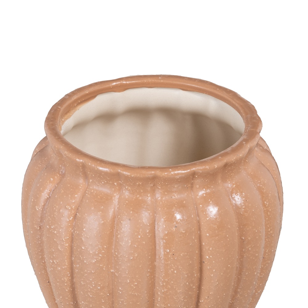 MACETERO SALMÃ Â N CERÃ Â MICA DECORACIÃ Â N 17,50 X 5
