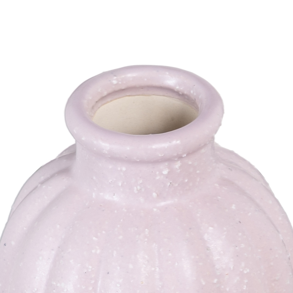 JARRÃ Â N MALVA CERÃ Â MICA DECORACIÃ Â N 11 X 11 X 5
