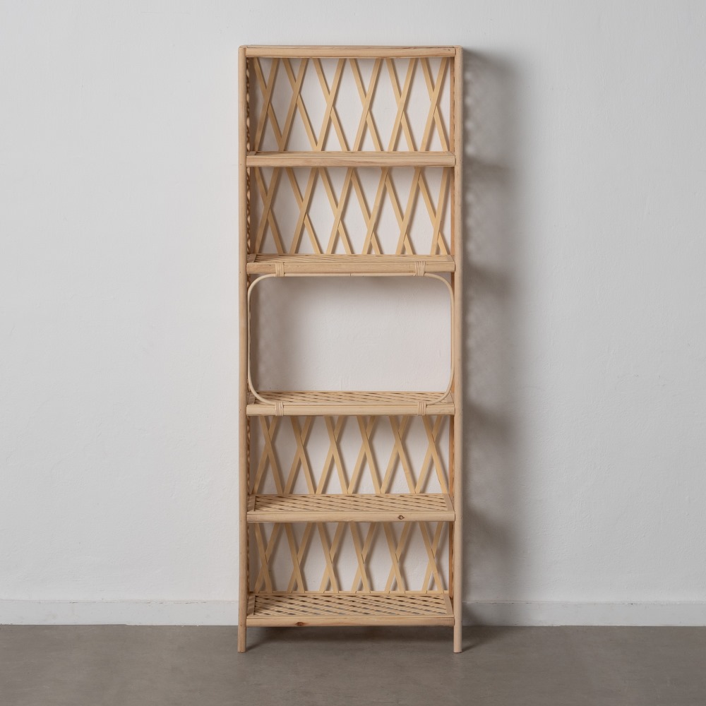 ESTANTERÃ Â A NATURAL BAMBÃ Â  SALÃ Â N 64 X 34,50 X 